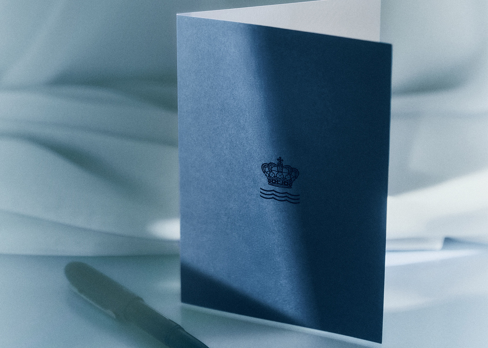 Wrapped in blue - a giftcard from Royal Copenhagen